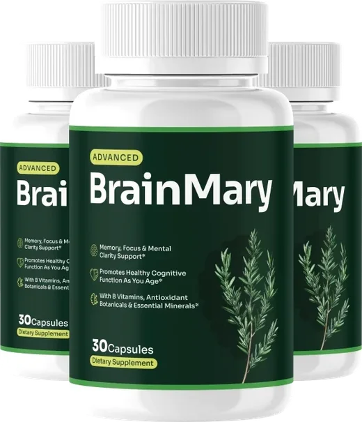 BrainMary 3 bottles package