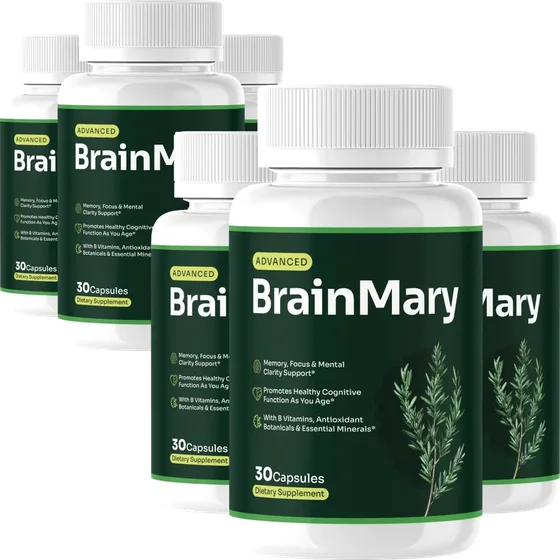 BrainMary 6 bottles package